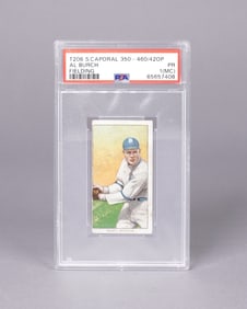 T206 Al Burch PSA card