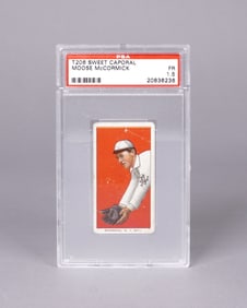 T206 Moose McCormick PSA card