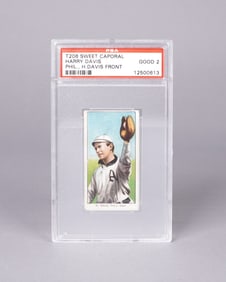 T206 Hary Davis PSA card