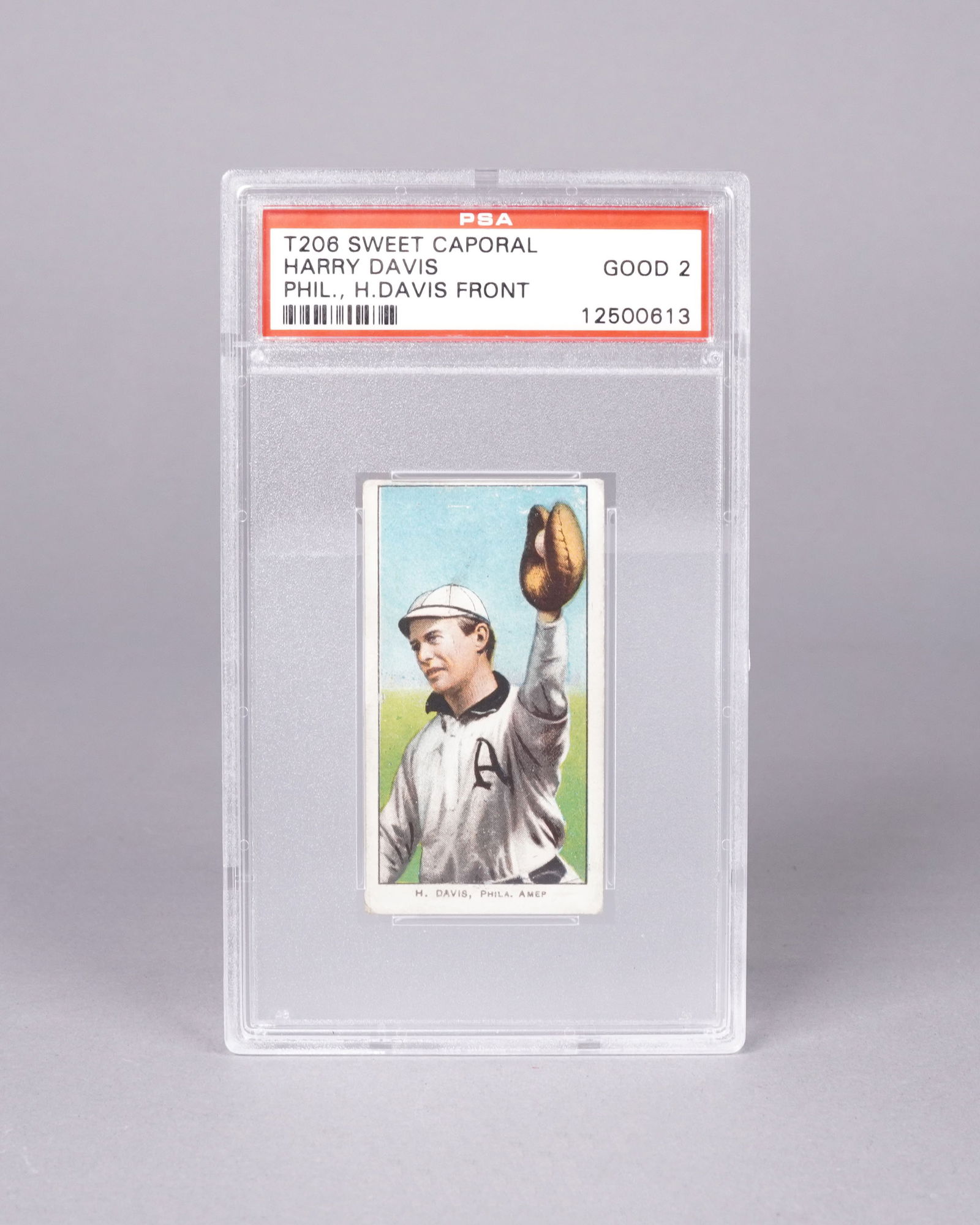 T206 Hary Davis PSA card (1 of 4)