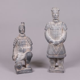 Lots terracotta warrior figurines