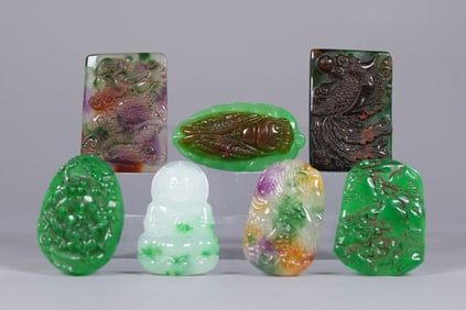 Lots Chinese fine carvings