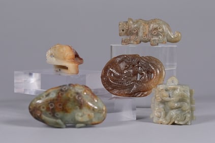 Lots Chinese jade and others