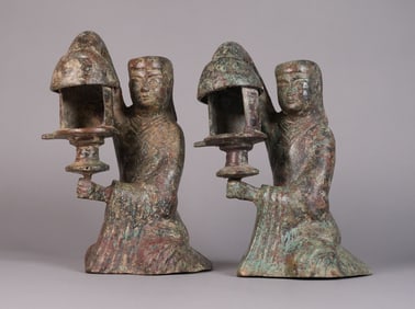 Lots Chinese bronze figure