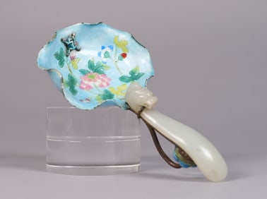 Chinese jade belt hook item