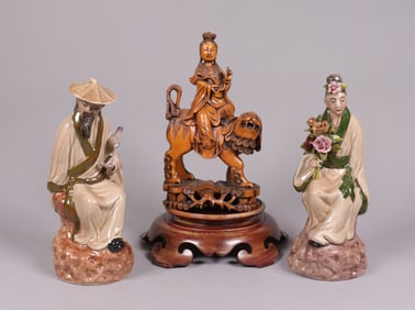 Lots Chinese fine figurines