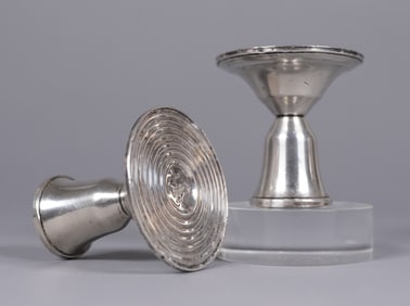 2 Antique silver table ware 16.2 oz