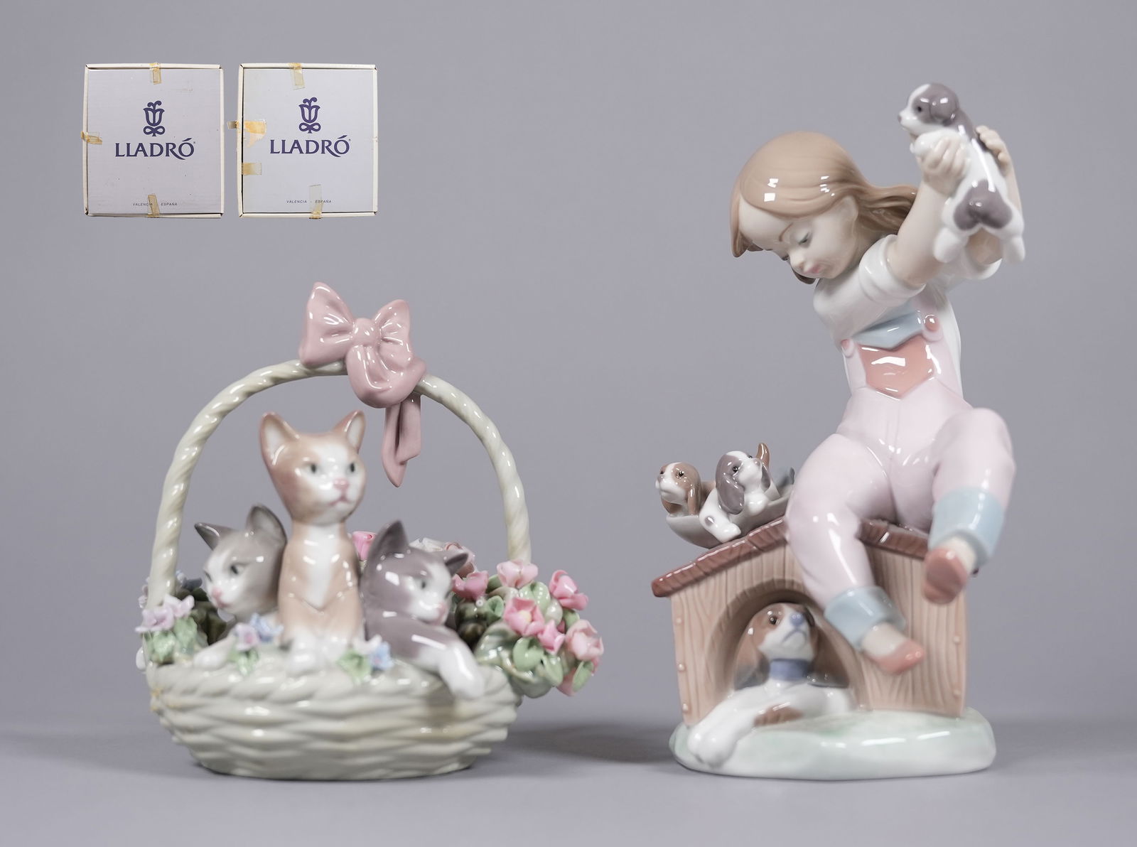 2 Lladro fine figurines with box (1 of 9)