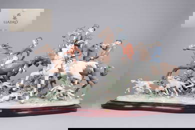 Lladro The Hunt figurines with box