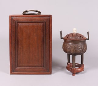 Chinese important Ming period censer estate