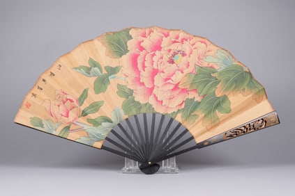 Chinese fan painting