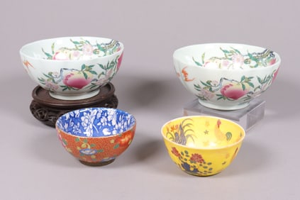 Lots Chinese fine bowls