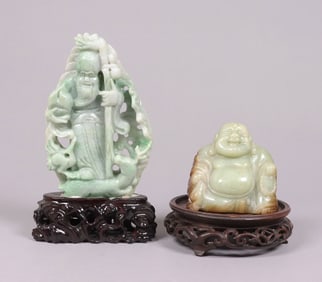 Lots Chinese jadeite carvings