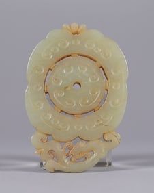 Chinese fine jade ornament