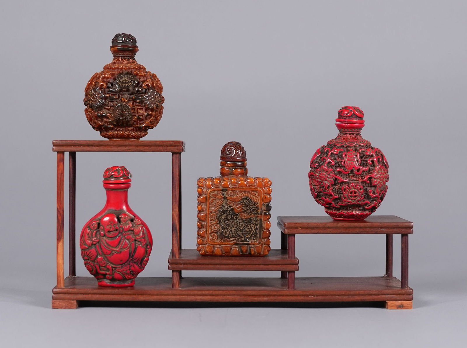 Lots Chinese fine snuff bottles (1 of 7)