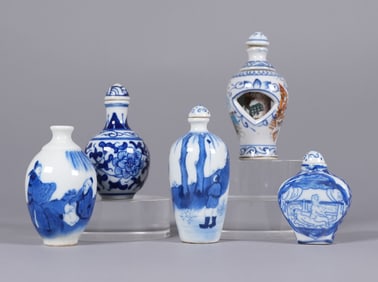 Lots Chinese snuff bottles