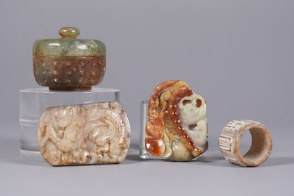 Lots Chinese fine carvings