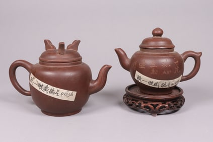 Lots Chinese fine teapots