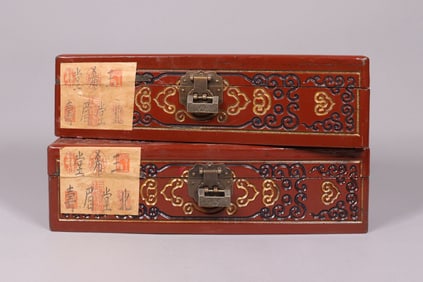 Lots Chinese fine scrolls in box
