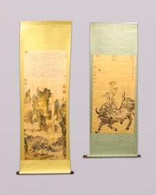 Lots Chinese fine scrolls