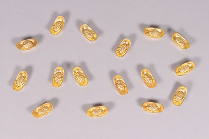 Lots Chinese ingots ungraded