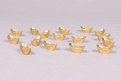 Lots Chinese ingots ungraded