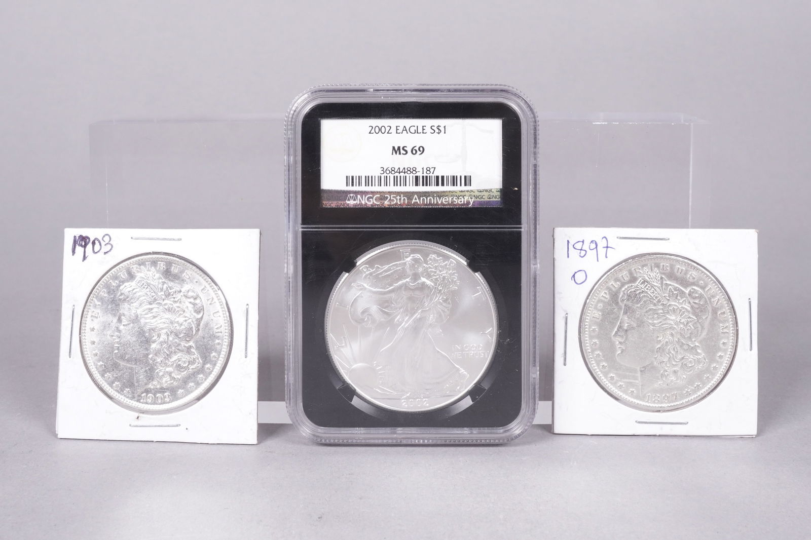 Lots silver coins (1 of 7)