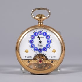 Antique Arnex jeweled pocket watch