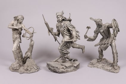 Lots Native American fine sculptures