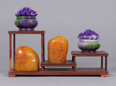 Lots Chinese fine carvings