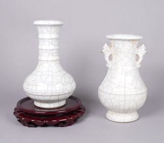 Lots Chinese crackled vase