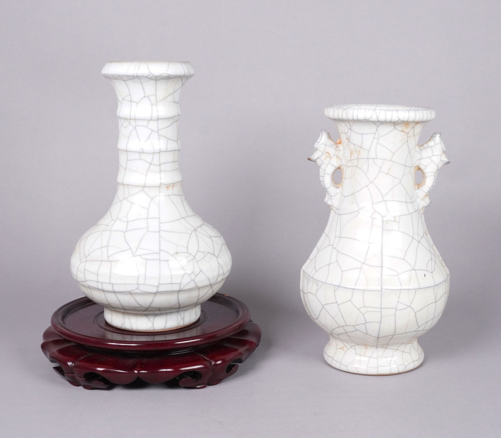 Lots Chinese crackled vase (1 of 6)
