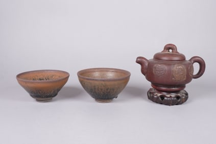 Lots Chinese tea items