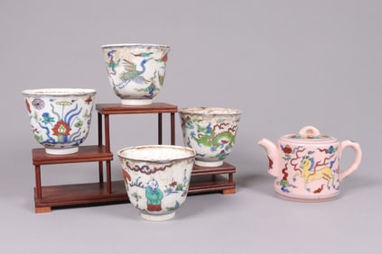 Lots Chinese tea items