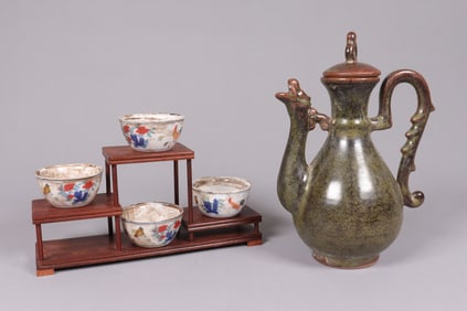 Lots Chinese tea items