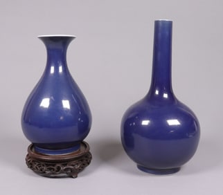 Lots Chinese fine blue vase