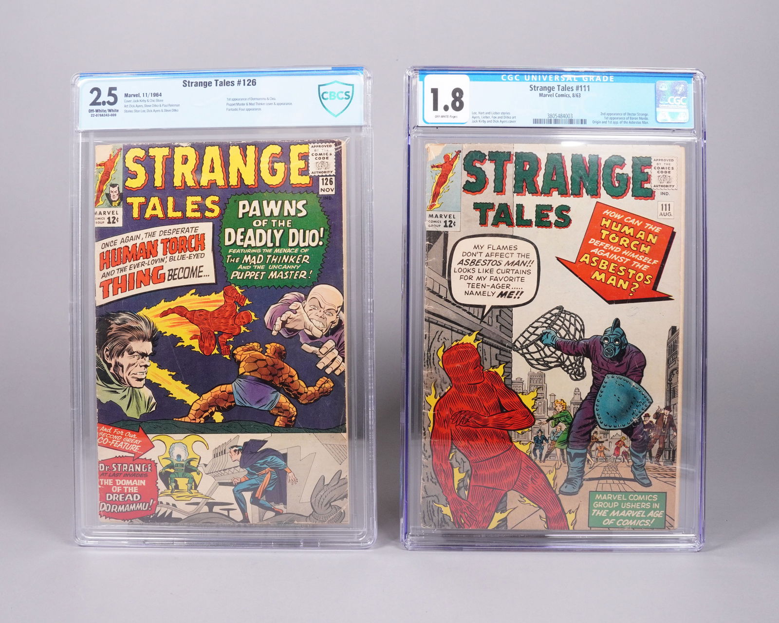 Lots CGC graded comics: Lots CGC graded comics. Rare collection. From an estate.