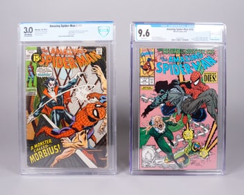 Lots Spiderman CGC graded comics