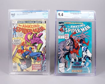 Lots Spiderman CGC graded comics