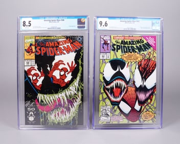 Lots Spiderman CGC graded comics
