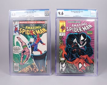Lots Spiderman CGC graded comics