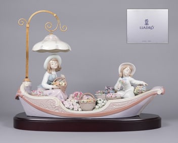 A rare Lladro Flowers Forever figurine with box
