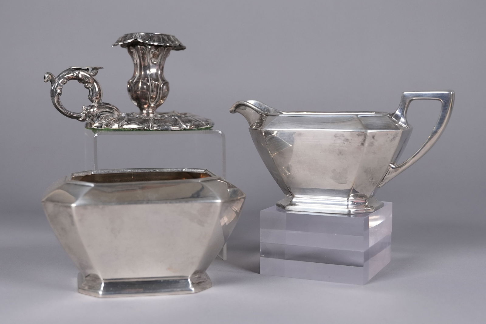 Lots antique silver items 21.4 oz (1 of 8)