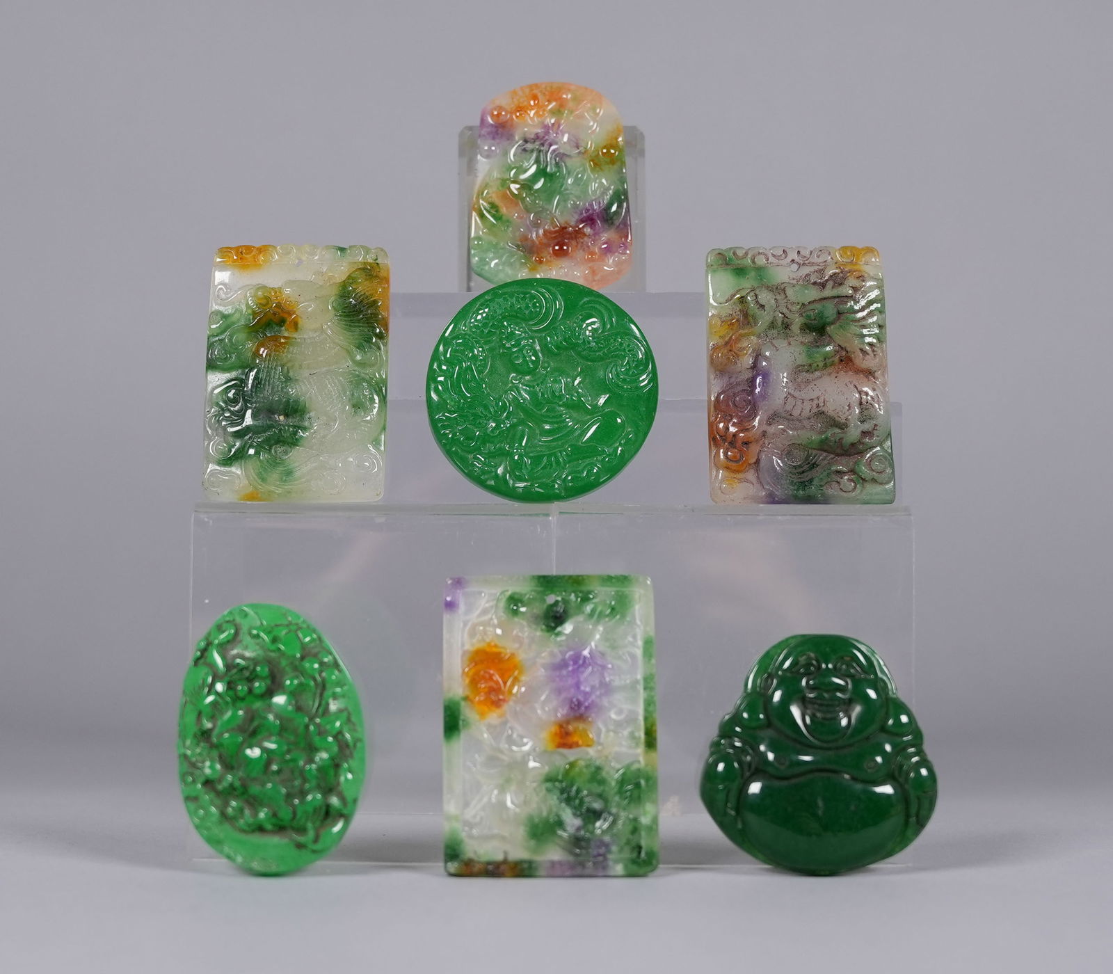 Lots Chinese fine plaques (1 of 6)