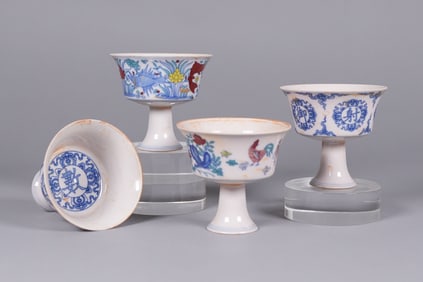 Lots Chinese stem cups