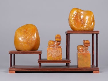 Lots Chinese carved seals