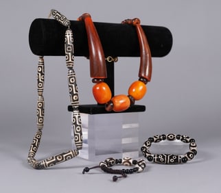 Lots Tibetan dzi beads item