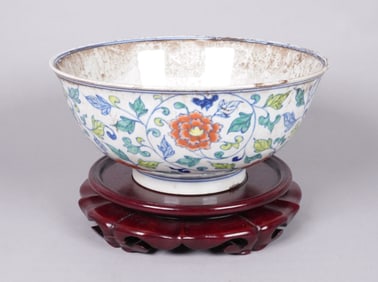 Chinese fine fancy bowl