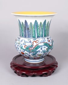 Chinese fine fancy pot