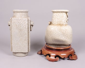 Lots Chinese crackled vase
